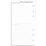 Szkolne artykuły papiernicze - ANTRA Wkład do organizera ST Plan spotkań ANTRA - miniaturka - grafika 1