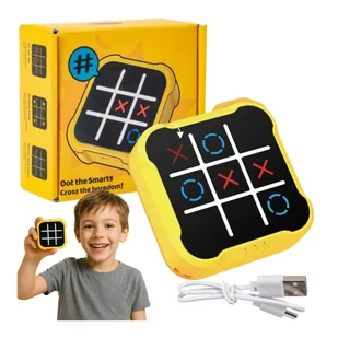 KÓŁKO I KRZYŻYK elektroniczna gra logiczna 4w1 MEMORY TIC TAC TOE USB - Gry planszowe KÓŁKO I KRZYŻYK elektroniczna gra logiczna 4w1 MEMORY TIC TAC TOE USB - Gry planszowe - miniaturka - grafika 1