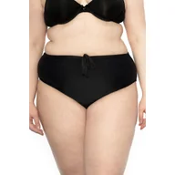 Stroje kąpielowe - Figi kąpielowe S-2442 retro czarne 6XL - miniaturka - grafika 1