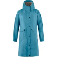 Kurtki damskie - Fjallraven 14500131-543 Vardag Rain Parka W kurtka damska Dawn Blue, rozmiar L - miniaturka - grafika 1