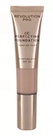 Podkłady do twarzy - Makeup Revolution London London Revolution PRO SPF30 CC Perfecting 26 ml Podkład F2.5 - miniaturka - grafika 1