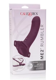 CalExotics Me2 Rumbler Purple - Wibrujący strap on w zestawie z dildo  << DYSKRETNIE   |   DOSTAWA 24h   |  GRATISY - Pozostałe gadżety erotyczne - miniaturka - grafika 2