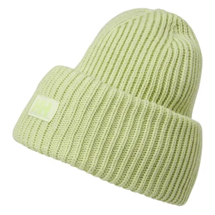 Czapka zimowa HELLY HANSEN HH RIB BEANIE 54020_498 – Zielony - Czapki damskie - miniaturka - grafika 1