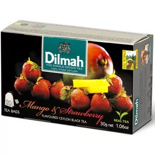 Dilmah AROM.MANGO&STRAWBERRY 20T (1,5G X 20 TOREBEK) - Herbata - miniaturka - grafika 1
