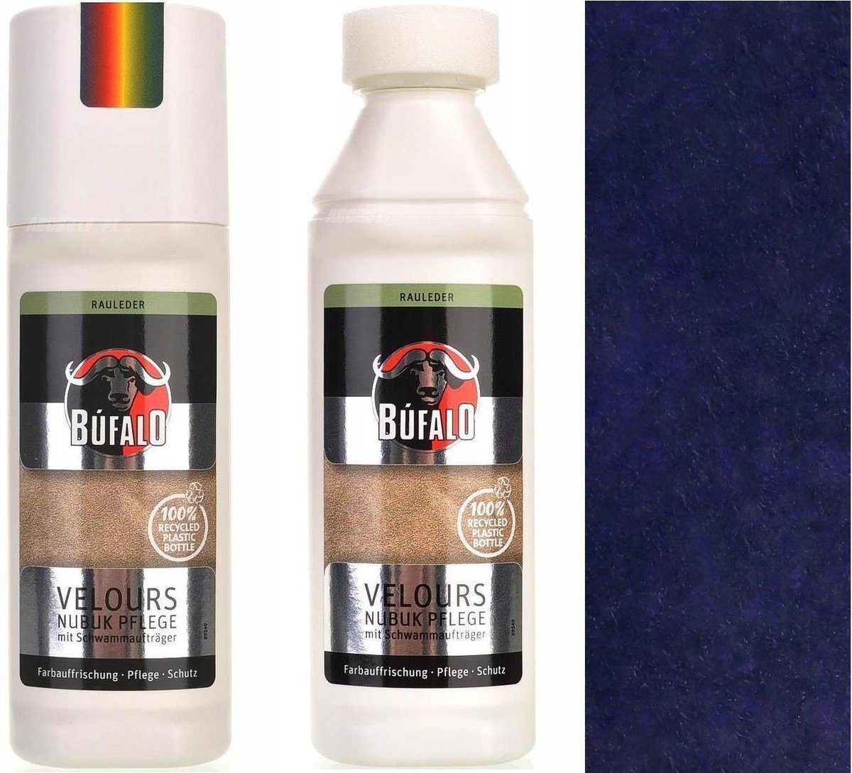 G9-03 GRANATOWY 23 RENOWATOR BARWY OBUWIA Z ZAMSZU i NUBUKU CHOLEWKI BUFALO