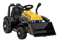 Pojazdy elektryczne dla dzieci - Traktor Spychacz dla Dzieci na Aku 6V Ruchoma Łyżka Dźwięki Żółty - miniaturka - grafika 1