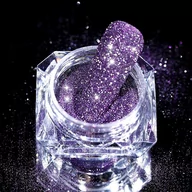 Ozdoby do paznokci - Raisin, Pyłek do zdobień paznokci Brillant Flash 08 - miniaturka - grafika 1