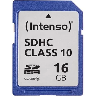 Intenso SDHC Class 10 16GB (3411470) - Karty pamięci - miniaturka - grafika 1