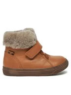 Buty dla dziewczynek - Froddo Trzewiki Basco Tex G2110144 S Brązowy - miniaturka - grafika 1