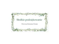 Gadżety na imprezę - Naklejki na pudełka na ciasto - 30 szt. - miniaturka - grafika 1