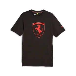 Koszulka męska Puma FERRARI RACE TONAL BIG SHIELD czarna 62095101-XL - Koszulki męskie - miniaturka - grafika 1