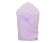 Rożki i beciki - Rożek miękki - Miś z kokardką fioletowy - miniaturka - grafika 1