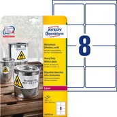 Etykiety do drukarek - Avery Zweckform Zweckform Heavy Duty 99,1 x 67,7 mm (L4715-20) - miniaturka - grafika 1