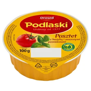 Drosed -  Pasztet Podlaski z bazylią i pomidorami - Warzywa w marynacie - miniaturka - grafika 1