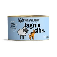 Mokra karma dla kotów - PAKA ZWIERZAKA Karma mokra KOT Jagnięcina 200g - miniaturka - grafika 1