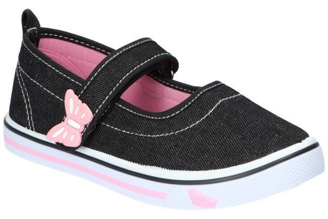 AMERICAN CLUB TEN146 BALERINKI TRAMPKI DZIECIĘCE BLACK 33