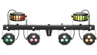 Oświetlenie i efekty wizualne - Cameo MULTI FX BAR EZ - LED Lighting System with 3 Lighting Effects for Mobile DJs, Entertainers and Bands - miniaturka - grafika 1