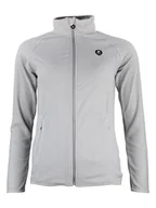 Kurtki damskie - Peak Mountain Kurtka polarowa "Afonor" w kolorze szarym - miniaturka - grafika 1