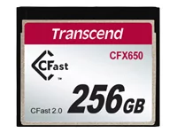 TRANSCEND TS128GCFX650 Transcend CFX650 128GB CFast 2.0 Flash Memory Card, SuperMLC - Karty pamięci - miniaturka - grafika 1