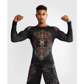 Kimona, stroje i obuwie - Venum Rashguard Długi Rękaw Santa Muerte 5.0 Black/Gold - miniaturka - grafika 1