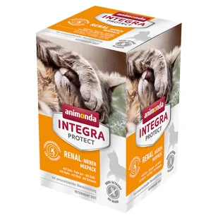 Animonda Integra Protect Adult Renal, tacki, 6 x 100 g - Mix (6 smaków) - Mokra karma dla kotów - miniaturka - grafika 1