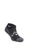 Skarpetki damskie - Callaway Golf męskie skarpety 2022 Callaway Tour Optidri niskie, antracytowe/czarne, małe/średnie - miniaturka - grafika 1