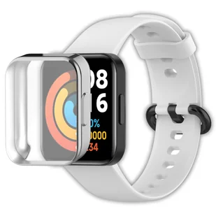 Pełne etui ochronne 360° Vanfone do Xiaomi Redmi Watch 2 Lite, srebrny - Akcesoria do smartwatchy - miniaturka - grafika 1