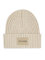 Czapki męskie - Tommy Hilfiger Czapka AM0AM12752 Beżowy - miniaturka - grafika 1