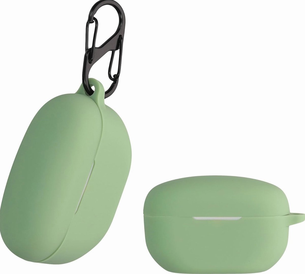 kwmobile Etui kompatybilne z Sony WF-1000XM5 - Silikonowe etui na słuchawki - Zielone