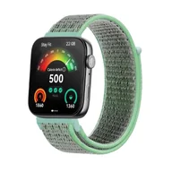 Akcesoria do smartwatchy - opaska pasek bransoleta NYLON Huawei Watch FIT 3 miętowa - miniaturka - grafika 1