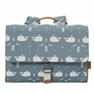 Plecaki worki - FRESK Fresk Tornister Wieloryb Blue fog stokkids-FB960-25 - miniaturka - grafika 1