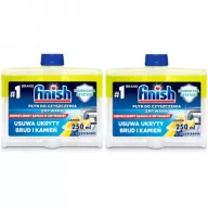 Środki do zmywarek - Finish Płyn do czyszczenia zmywarki czyścik Lemon zestaw 2 x 250 ml - miniaturka - grafika 1