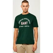 Koszulki męskie - Gant T-shirt PRINTED GRAPHIC | Regular Fit - miniaturka - grafika 1