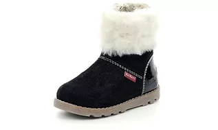 Botki damskie - KICKERS NONOFUR Boy's Unisex Kids Botki, Noir Brillant, 45 EU, Czarny Brillant, 10 UK Child - grafika 1