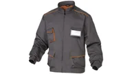 Odzież robocza - Delta Plus Bluza PANOSTYLE z poliestru (65%) bawełny (35%) 235 g/m2 kolor szaro-pomarańczowy rozmiar XS CORP M6VESGOTPT M6VESGOTPT - miniaturka - grafika 1