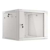 Szafy rack - Lanberg Szafa 19" 9U, 600x600, szara FLAT PACK WF01-6609-10S - miniaturka - grafika 1