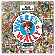 Kalendarze - KALENDARZ 2024 ścienny organizer planer WALLY - miniaturka - grafika 1