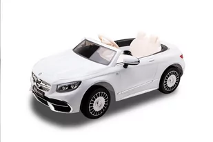 Auto Na Akumulator Dziecięcy Licencja Mercedes Maybach S650 Kabriolet Biały - Pojazdy elektryczne dla dzieci - miniaturka - grafika 1