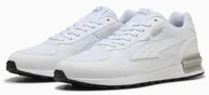 Sneakersy damskie - Buty sportowe trampki Puma Graviton SL Remix r.41 Białe Lekkie Sneakersy - miniaturka - grafika 1