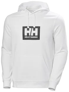 Helly Hansen Męska bluza z kapturem HH Box - biała, L - Bluzy męskie - miniaturka - grafika 1