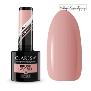 CLARESA Brush Easy Gel 4 Żel w butelce 5g - Żele do paznokci - miniaturka - grafika 1