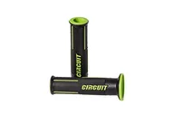 Części motocyklowe - Circuit Equipment MA053-217 Grip Speed Racing Opened Tip Black/Green - miniaturka - grafika 1