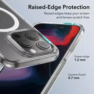 Etui ESR CH Halolock Magsafe do Apple iPhone 15 Pro Clear - Etui i futerały do telefonów - miniaturka - grafika 3