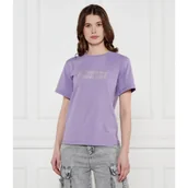 Koszulki i topy damskie - Patrizia Pepe T-shirt | Regular Fit - miniaturka - grafika 1