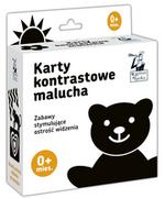 Książki edukacyjne - Karty kontrastowe malucha 0+ - miniaturka - grafika 1