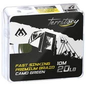 Inne akcesoria dla wędkarzy - MIKADO Plecionka Przyponowa Sinking 30lb 10m Green - miniaturka - grafika 1