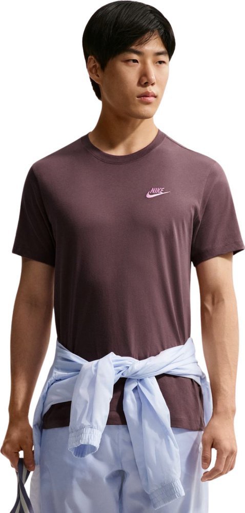 Nike Koszulka męska Nike Club Tee brązowa AR4997 502 XL