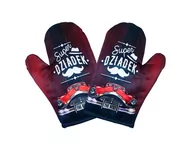 Fartuchy i rękawice kuchenne - Rękawica kuchenna Super Dziadek - miniaturka - grafika 1