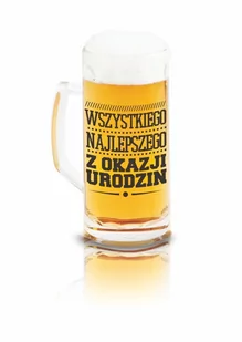 Pigmejka PIGMEJKA Kufel, WSZYSTKIEGO NAJLEPSZEGO, 500 ml - Szklanki - miniaturka - grafika 1