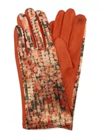 Rękawiczki - INKA BRAND Rękawiczki w kolorze pomarańczowym - miniaturka - grafika 1